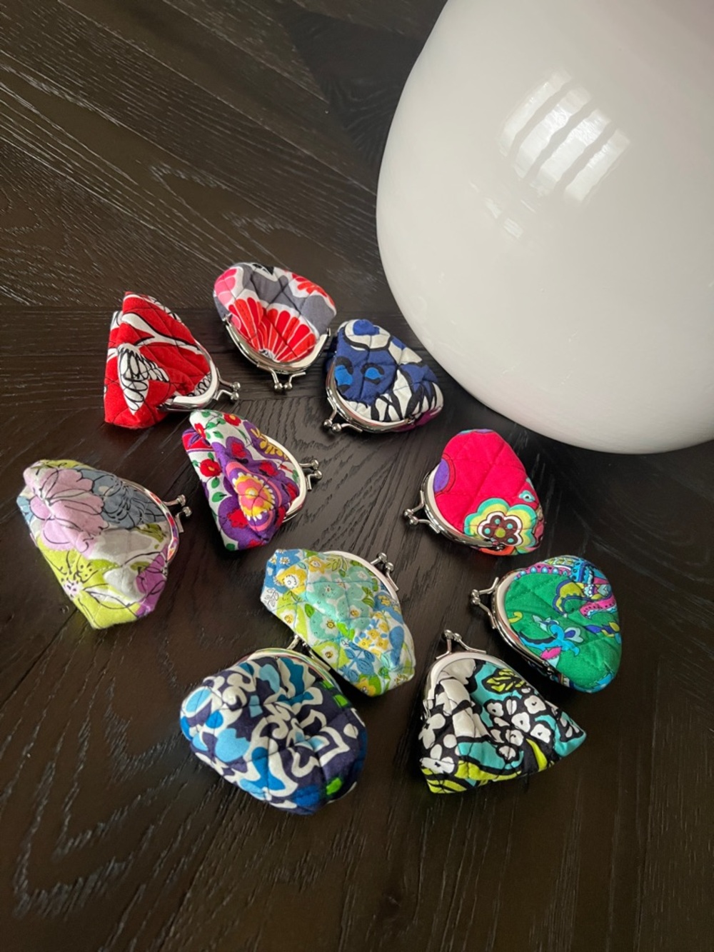 Bundle👛 Of 10pc Mini Vera Bradley Coinpurse.. - Picture 11 of 14
